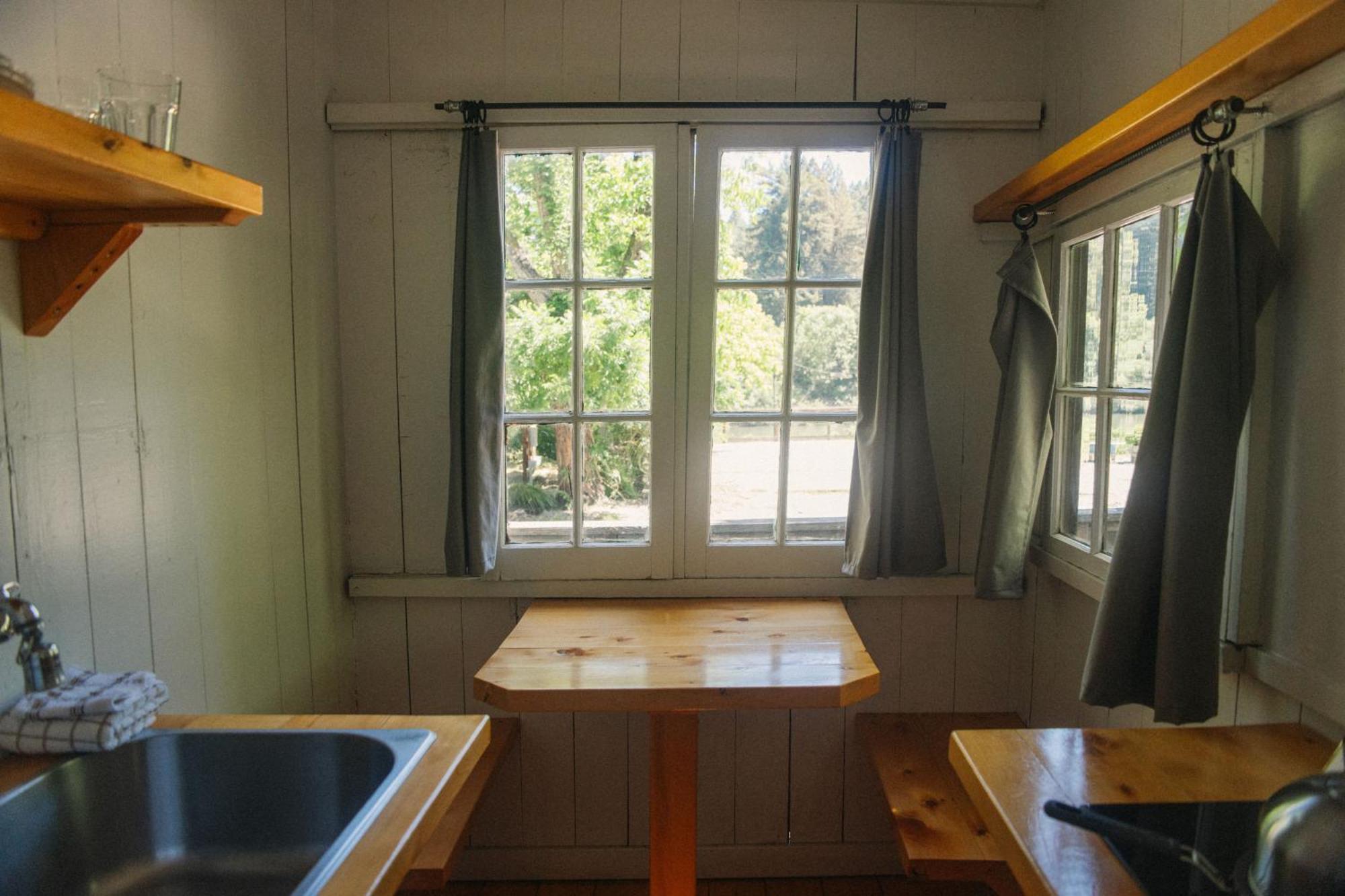 Johnson'S Beach Cabins And Campground Guerneville Szoba fotó